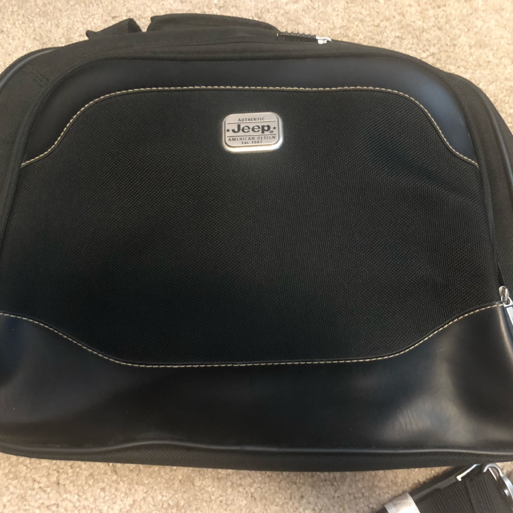 JEEP Briefcase Messenger Carrying Bag—NEW